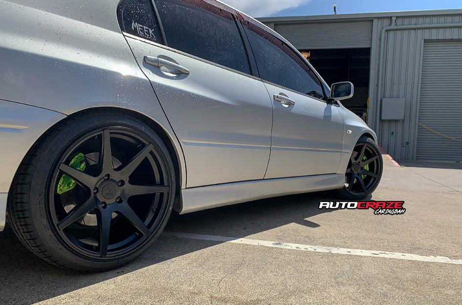 MITSUBISHI LANCER RS2 MATTE BLACK